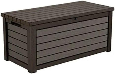 Keter 165 gallon weather resistant resin deck storage container