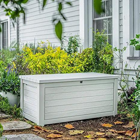 165 Gallon Weather Resistant Resin Deck Storage Container 254.67 DevinKeter 165 gallon weather resistant resin deck storage containerchris  daphomegoods.com